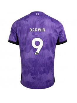 Moški Nogometna dresi replika Liverpool Darwin Nunez #9 Tretji 2023-24 Kratek rokav